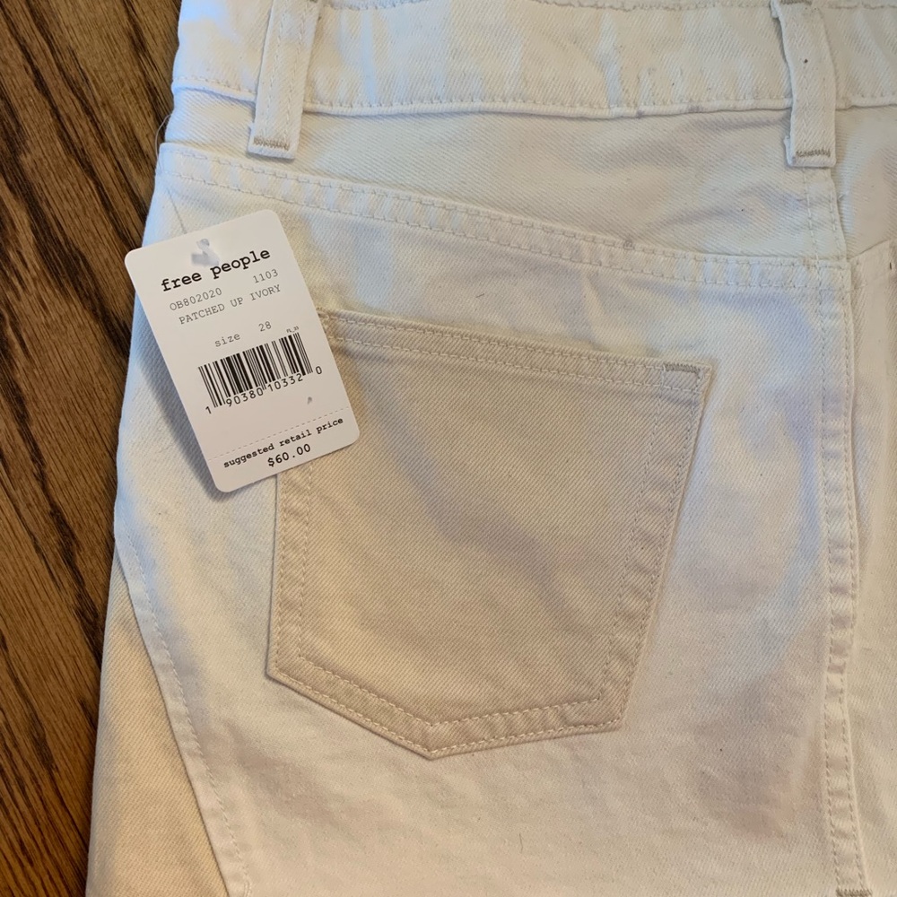 NWT free people patched up mini skirt - Picture 8 of 8